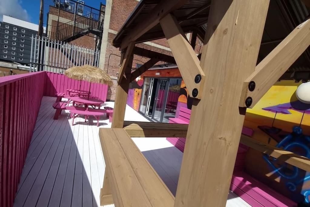Penthouse Apartment, Sleeps 21 With Terrace Liverpool Luaran gambar